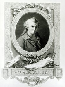 Luc de Clapiers (1715-47) Marquis of Vauvenargues by Charles Amedee Colin